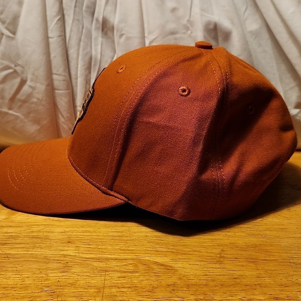 Schaefer Outfitters Rust Orange Velcroback Hat - New - Picture 3 of 11